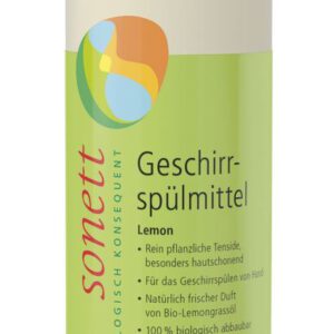 Sonett Geschirrspuelmittel Lemon 300ml Spender