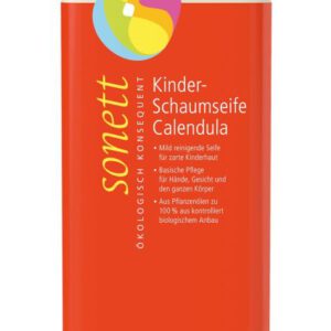 Sonett Kinder-Schaumseife Calendula 1 Liter Nachfuellflasche