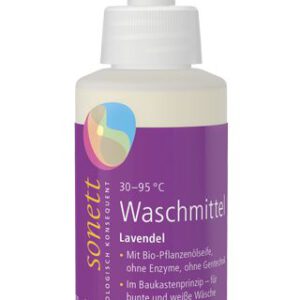 sonett_waschmittel_lavendel_Probeflasche 120ml