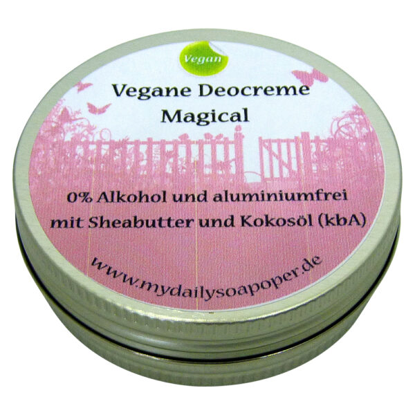 Vegane Deocreme Magical ohne Aluminium und Alkohol-MyDailySoapOpera.de