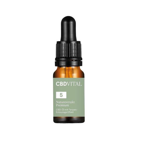 CBD Oel 5% Naturextrakt Premium