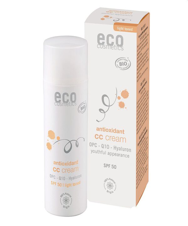 Eco Cosmetics Antioxidans CC Creme getönt hell LSF 50 MyDailySoapOpera.de