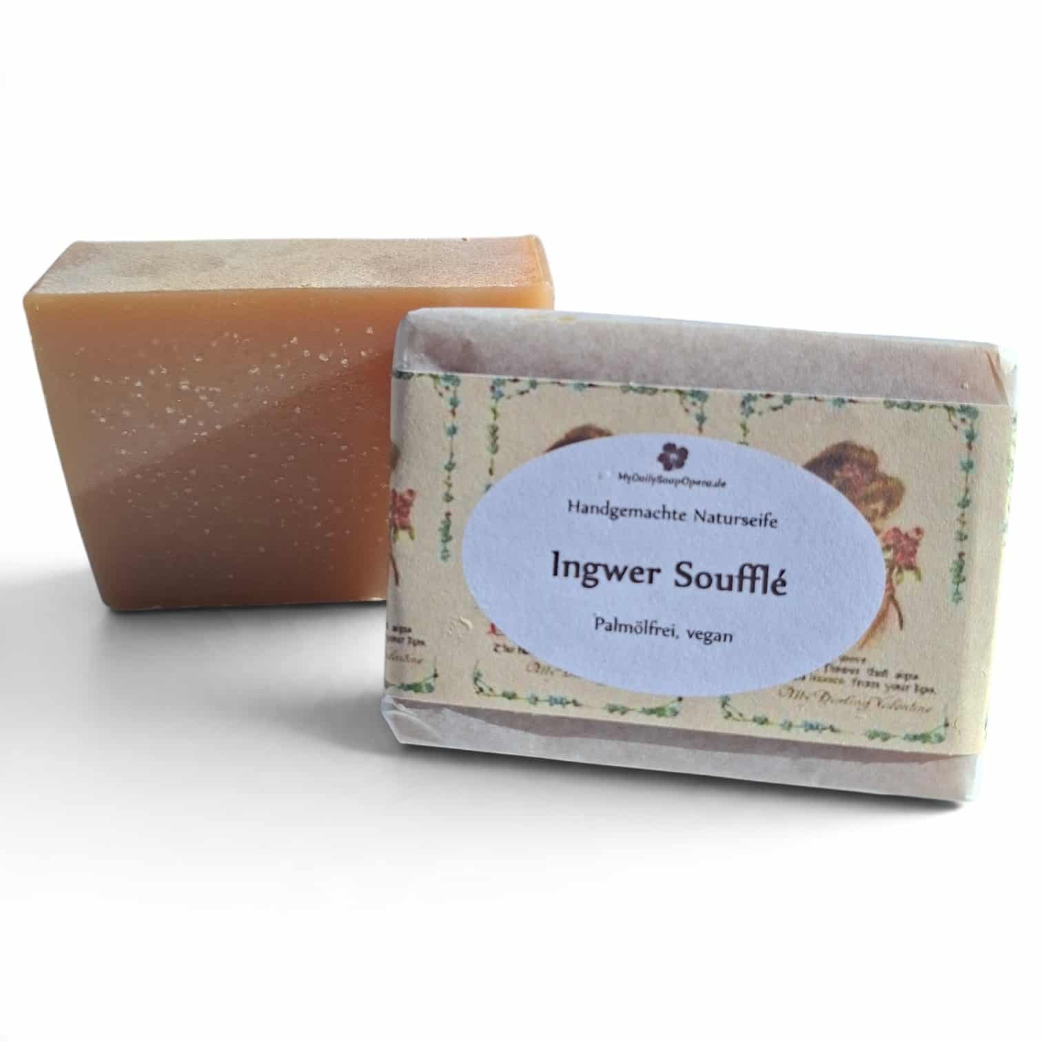 Naturseife Ingwer Soufflé vegan - MyDailySoapOpera.de